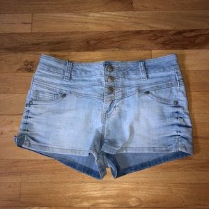 Juniors 5/6 Blue Spice Light Wash Denim Shorts